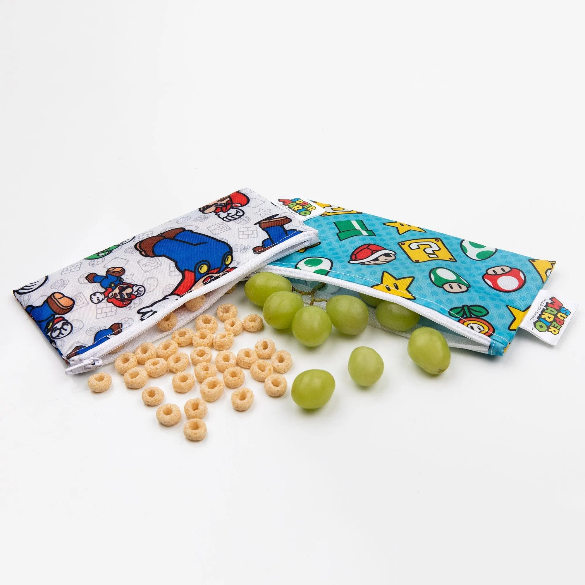 Bumkins Reusable Small Snack Bag, Set of 2