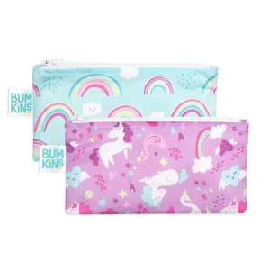 Bumkins Reusable Small Snack Bag, Set of 2