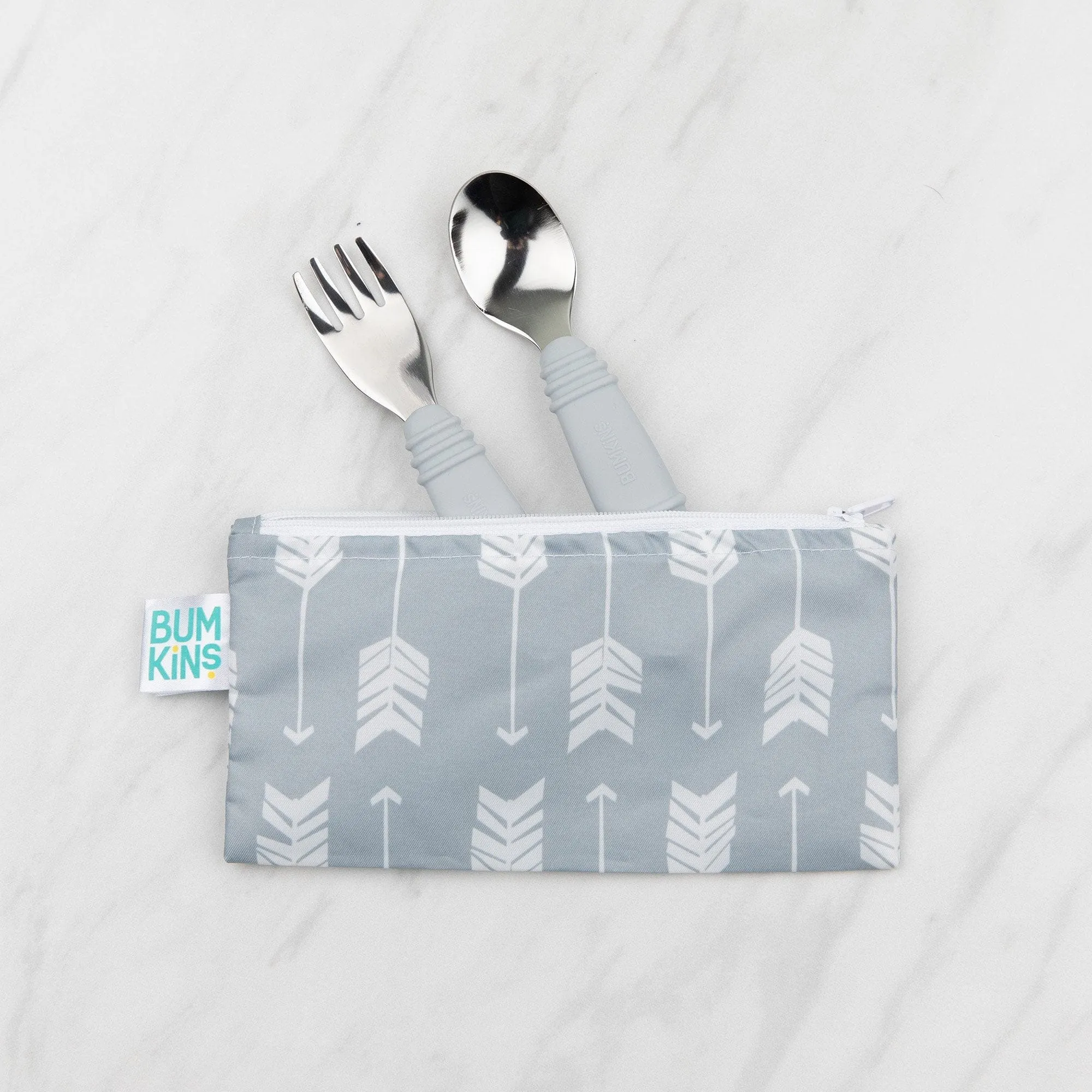 Bumkins Reusable Small Snack Bag, Set of 2