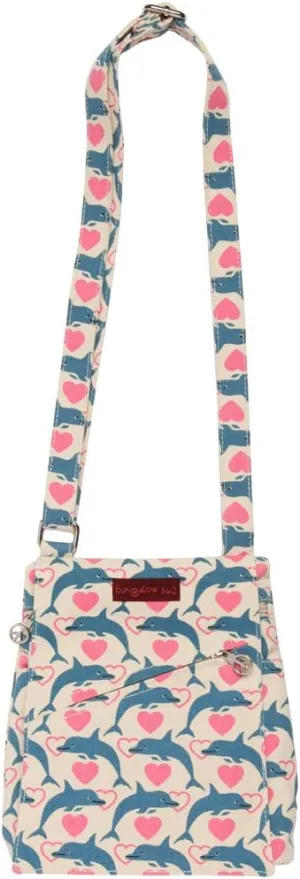 Bungalow 360 Small Messenger Bag (Dolphin)