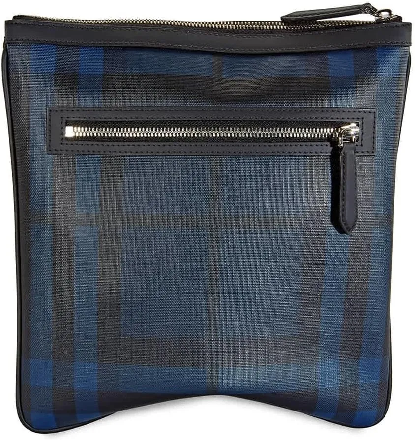 Burberry men's cross-body messenger shoulder bag beckley blu