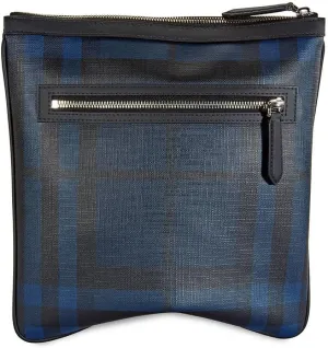 Burberry men's cross-body messenger shoulder bag beckley blu