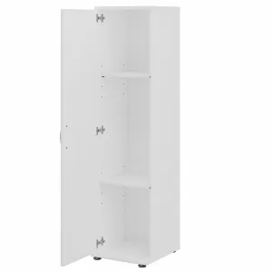 Bush Business Furniture Universal 44W 3 Piece Modular Storage Set with Floor and Wall Cabinets