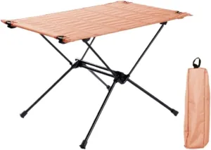 Camping Table Folding Table Outdoor Table Camping Folding Table Lightweight Folding Fabric Table Aluminum Parallel Bars Camping Picnic Table Folding Camping Table