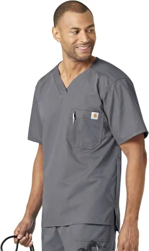 Carhartt Men's Ripstop Men's Utility Scrub Top