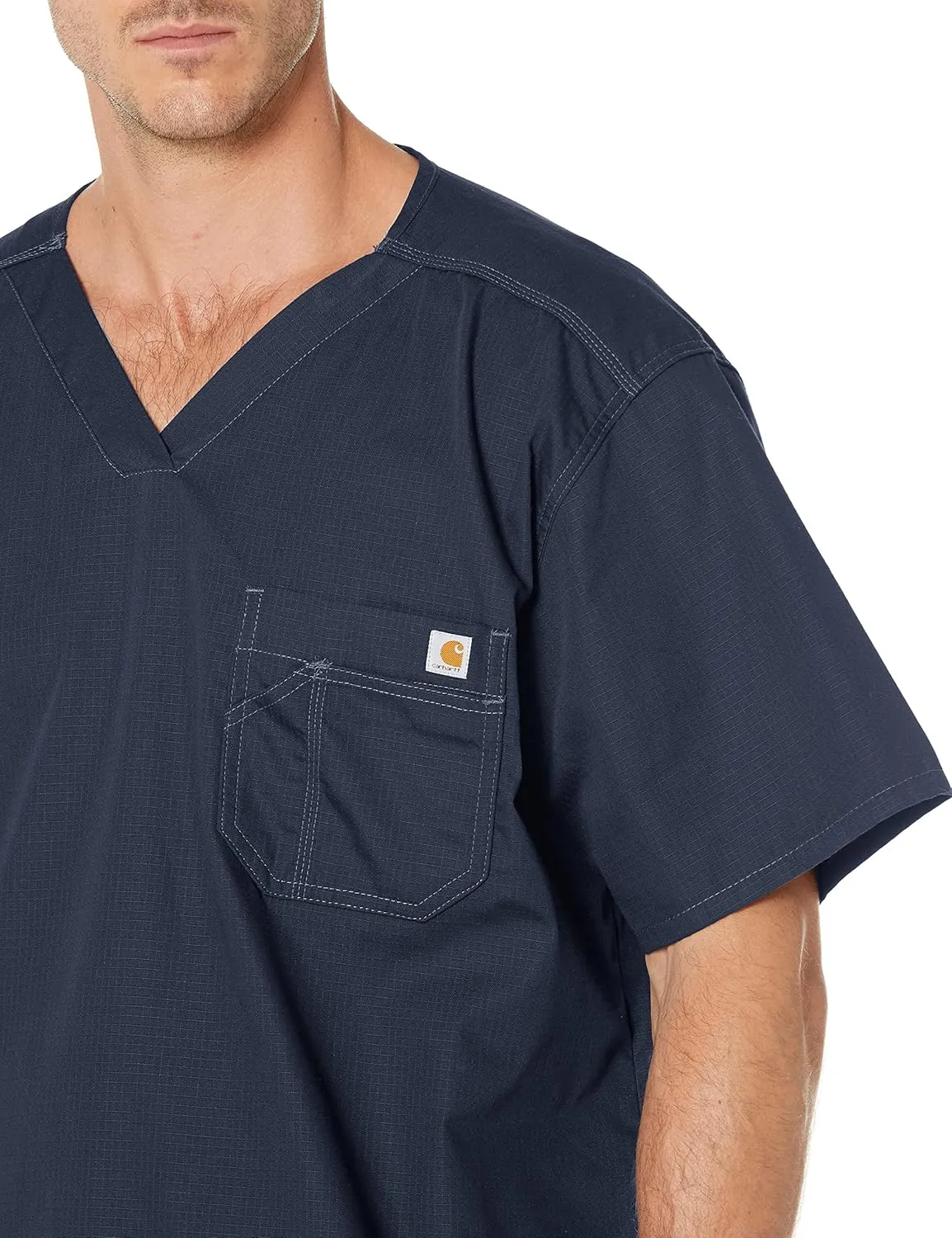 Carhartt Men's Ripstop Men's Utility Scrub Top