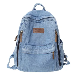 Casual Denim Backpack