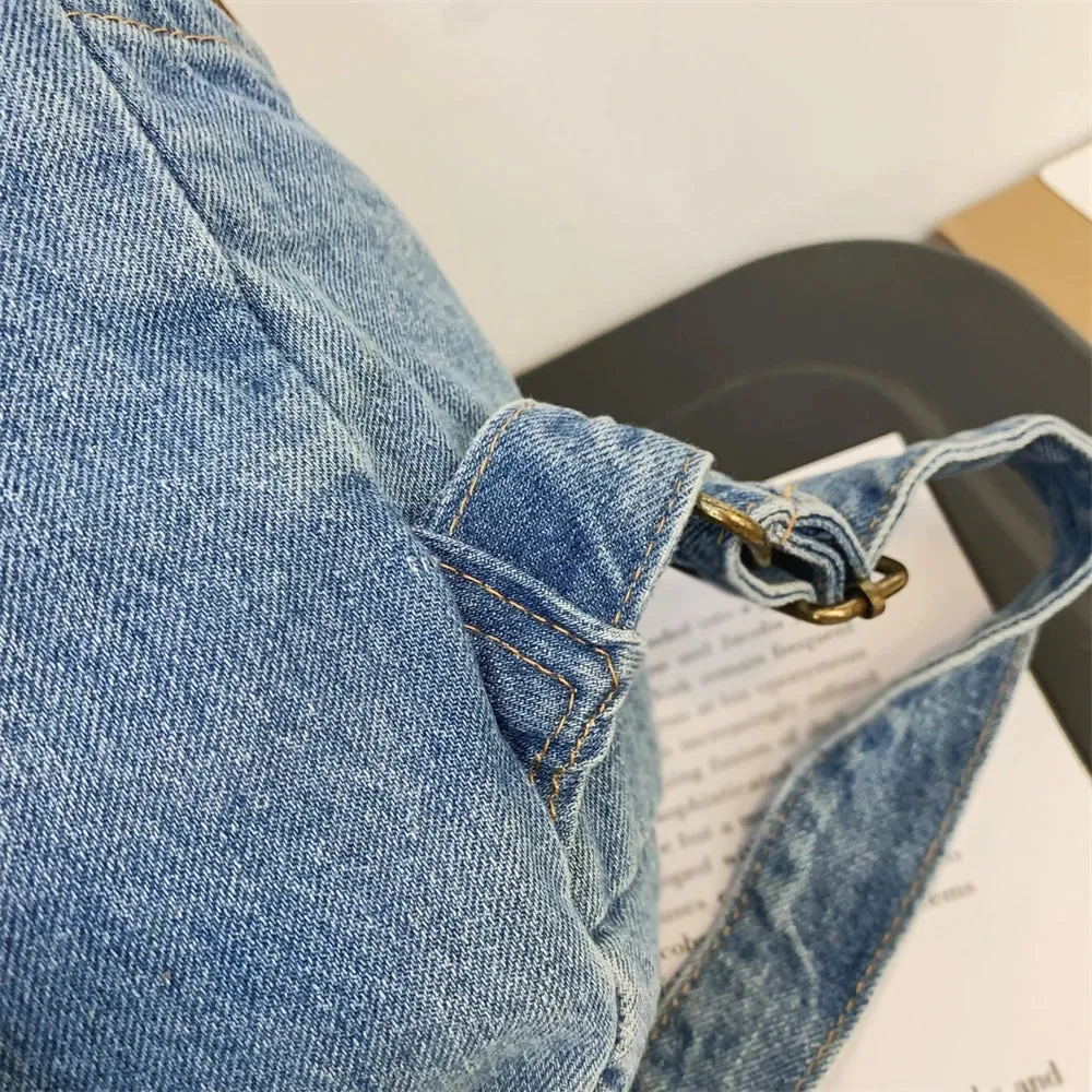 Casual Denim Backpack
