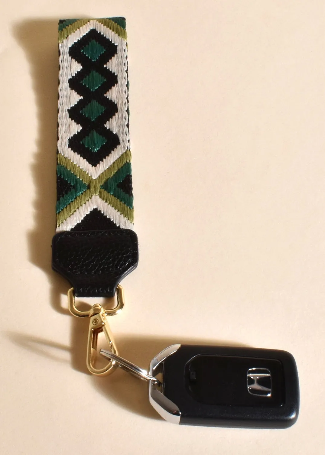 Catalina Wristlet/Key Ring (Green)