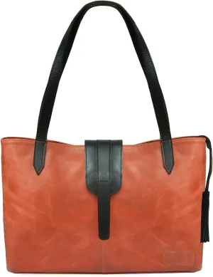 CHALLENGER Women's Lightweight Leather Shoulder Handbag Purse Tote 18J07
