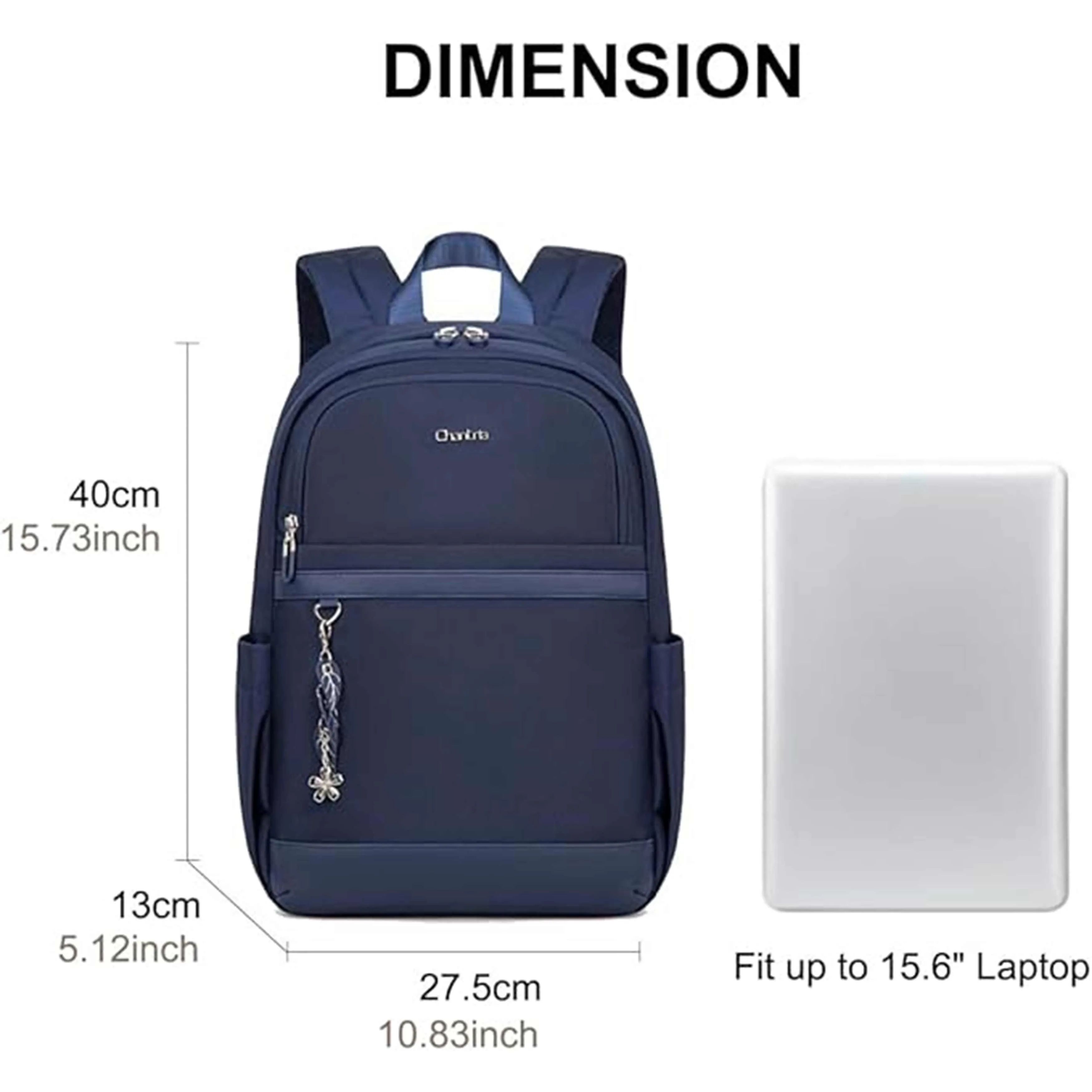 Chantria Durable Premium Laptop Backpack Water-Resistant Multifunctional Anti-Theft Daypack for Casual/Travel/School/College, CB00648