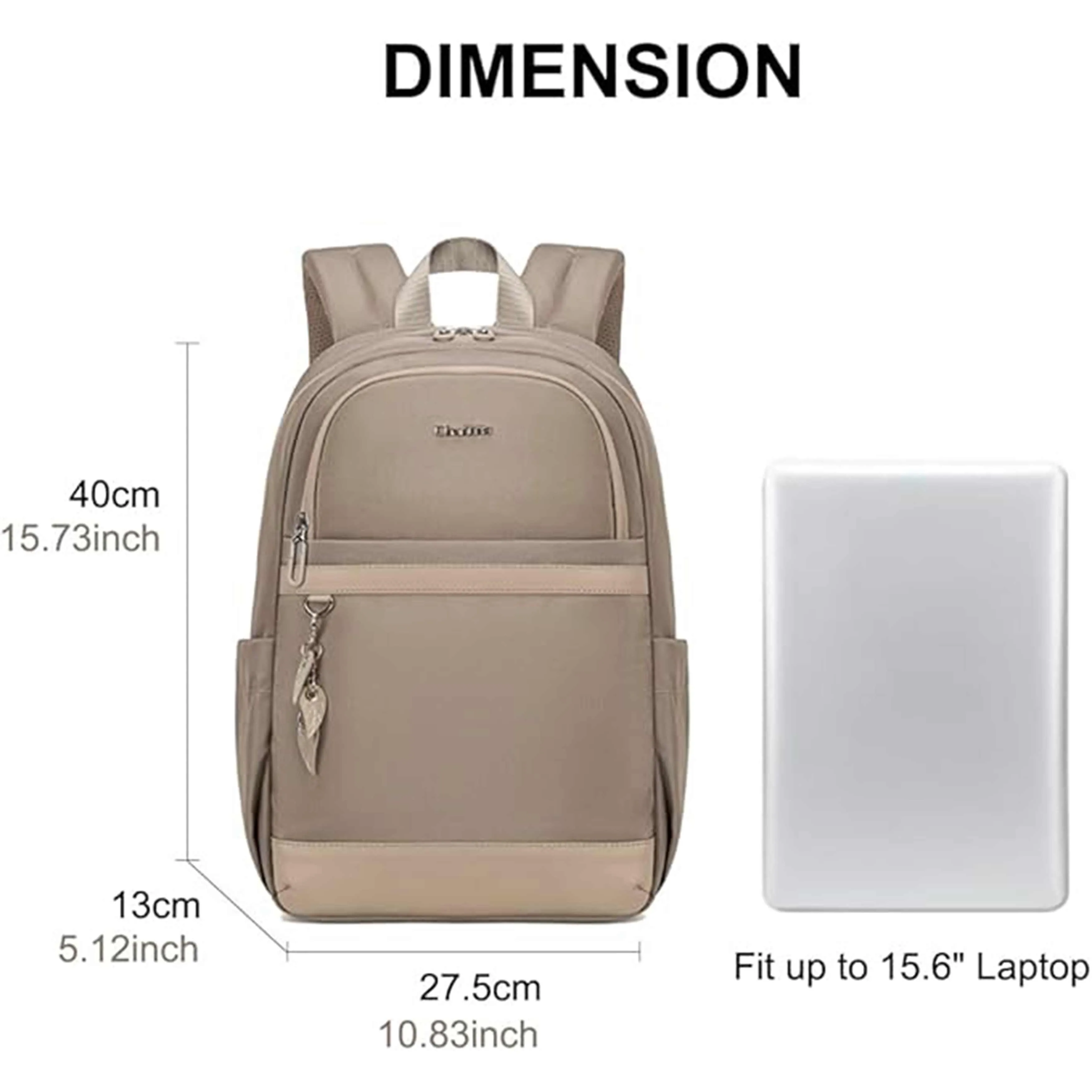 Chantria Durable Premium Laptop Backpack Water-Resistant Multifunctional Anti-Theft Daypack for Casual/Travel/School/College, CB00648