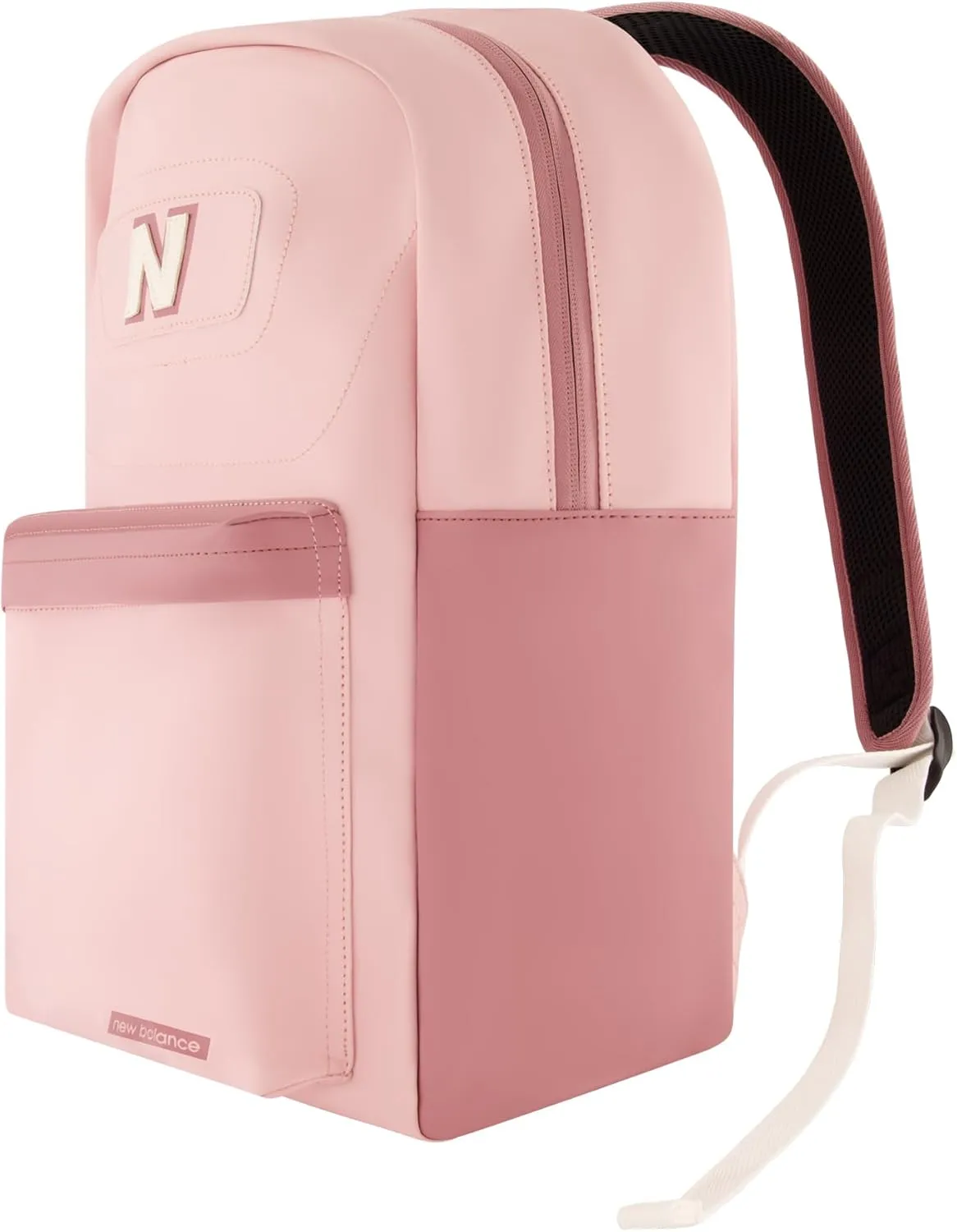 Concept One New Balance Laptop Backpack, Legacy Travel Bag for Men and Women, Pink, 18 Inch