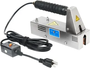 Continuous Hand Rotary Bag Sealer Stainless Steel Portable Directly heated Hand Held Sealer For Industrial Bag,Cement Bag