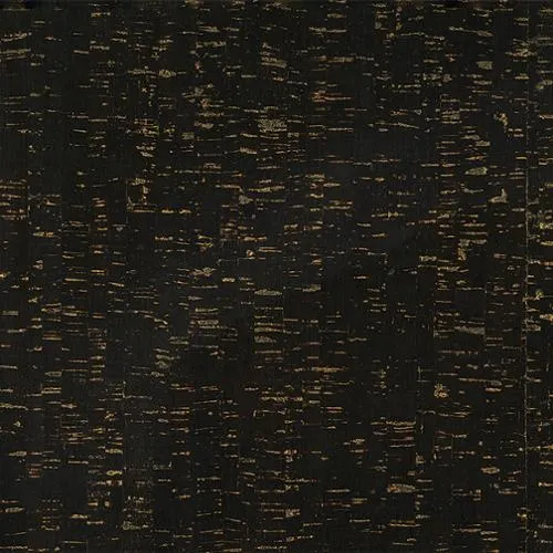 Cork Fabric 18"x15" Black/Gold BPC 98 02 Belagio