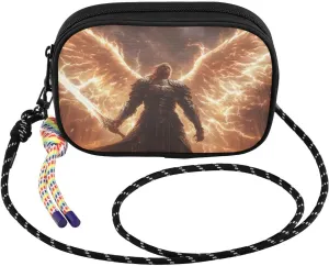 Crossbody Bag Archangel Wings for Women Cell Phone Purses Women's Small Shoulder Handbags Wallet Purse with Strap