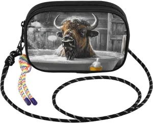 Crossbody Bag Bison Bathtub for Women Cell Phone Purses Women's Small Shoulder Handbags Wallet Purse with Strap