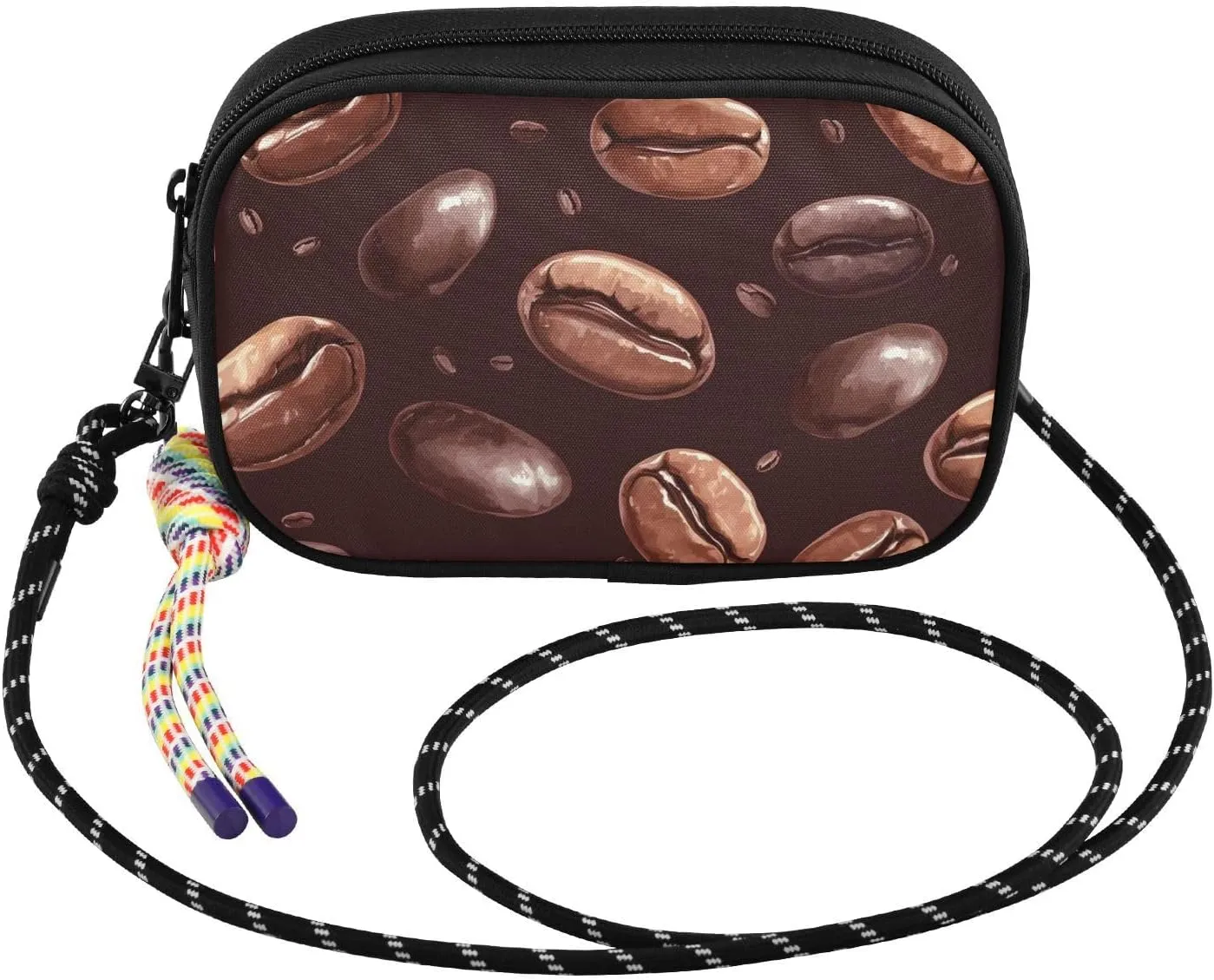 Crossbody Bag Coffee Cups Saucers for Women Cell Phone Purses Women's Small Shoulder Handbags Wallet Purse with Strap
