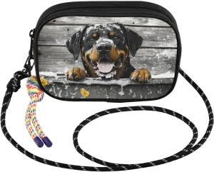 Crossbody Bag Dog Winter Bathtub for Women Cell Phone Purses Women's Small Shoulder Handbags Wallet Purse with Strap