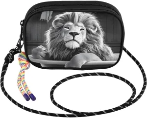 Crossbody Bag Lion Bathtub Funny for Women Cell Phone Purses Women's Small Shoulder Handbags Wallet Purse with Strap