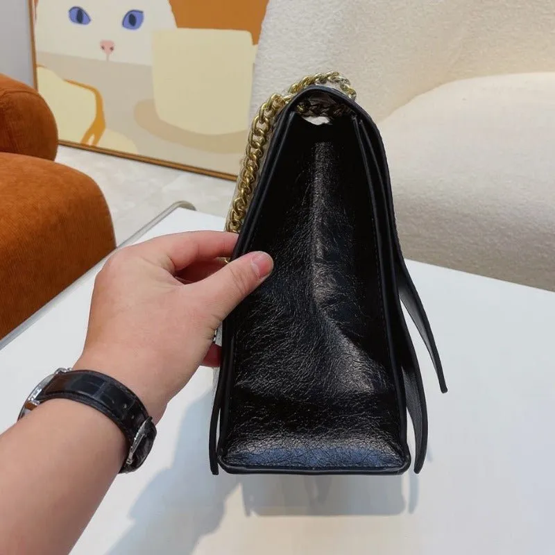 Crush ESMEE Bag  Free worldwide shipping in Women's Wholesale pricing - Chain Black