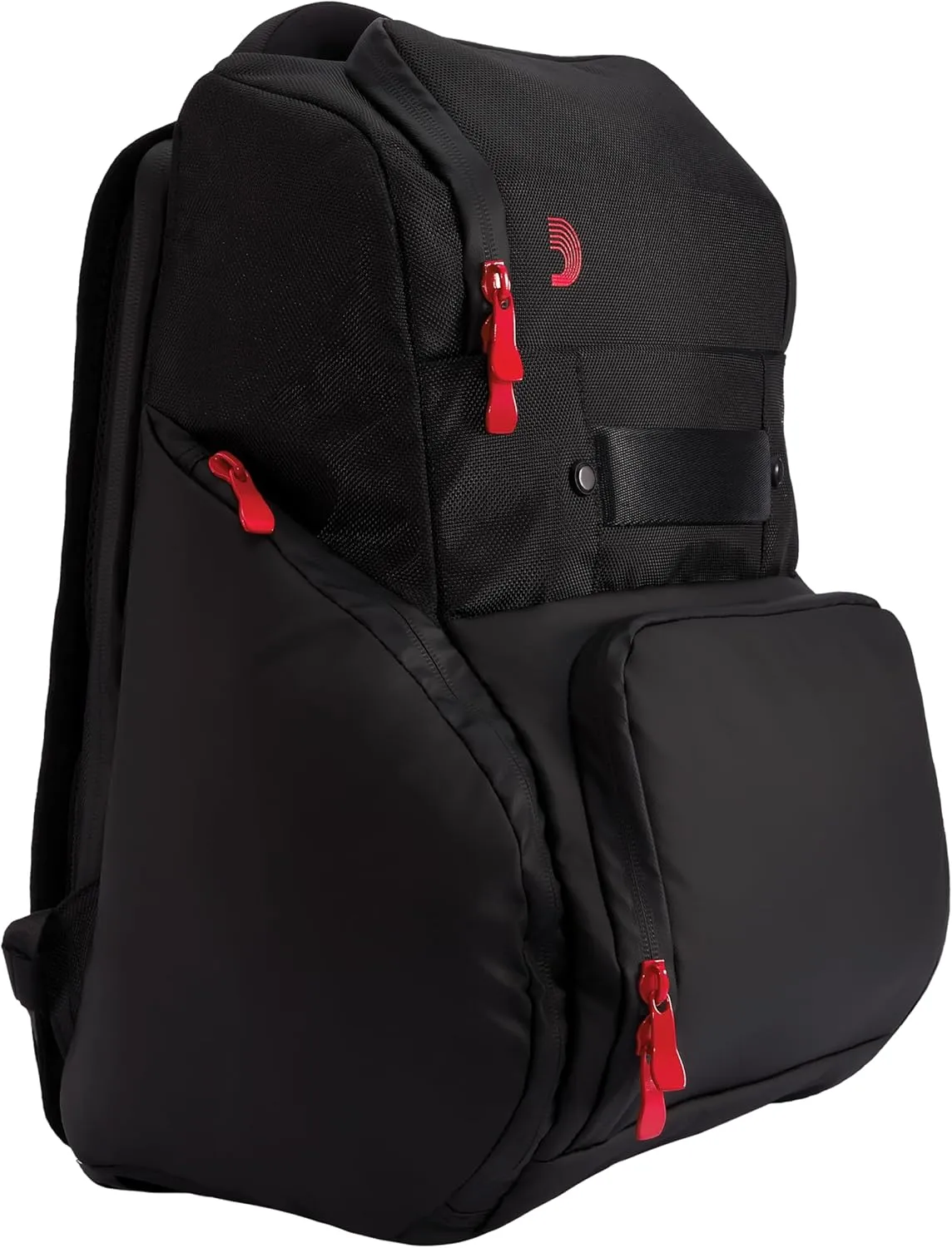 D'Addario Accessories Backline Gear Transport Pack Solo - Gear Bag for Solo Musicians - Gig Bags - Mic Stand Gig Bag - DJ Bags for Cables - DJ Gear, Small