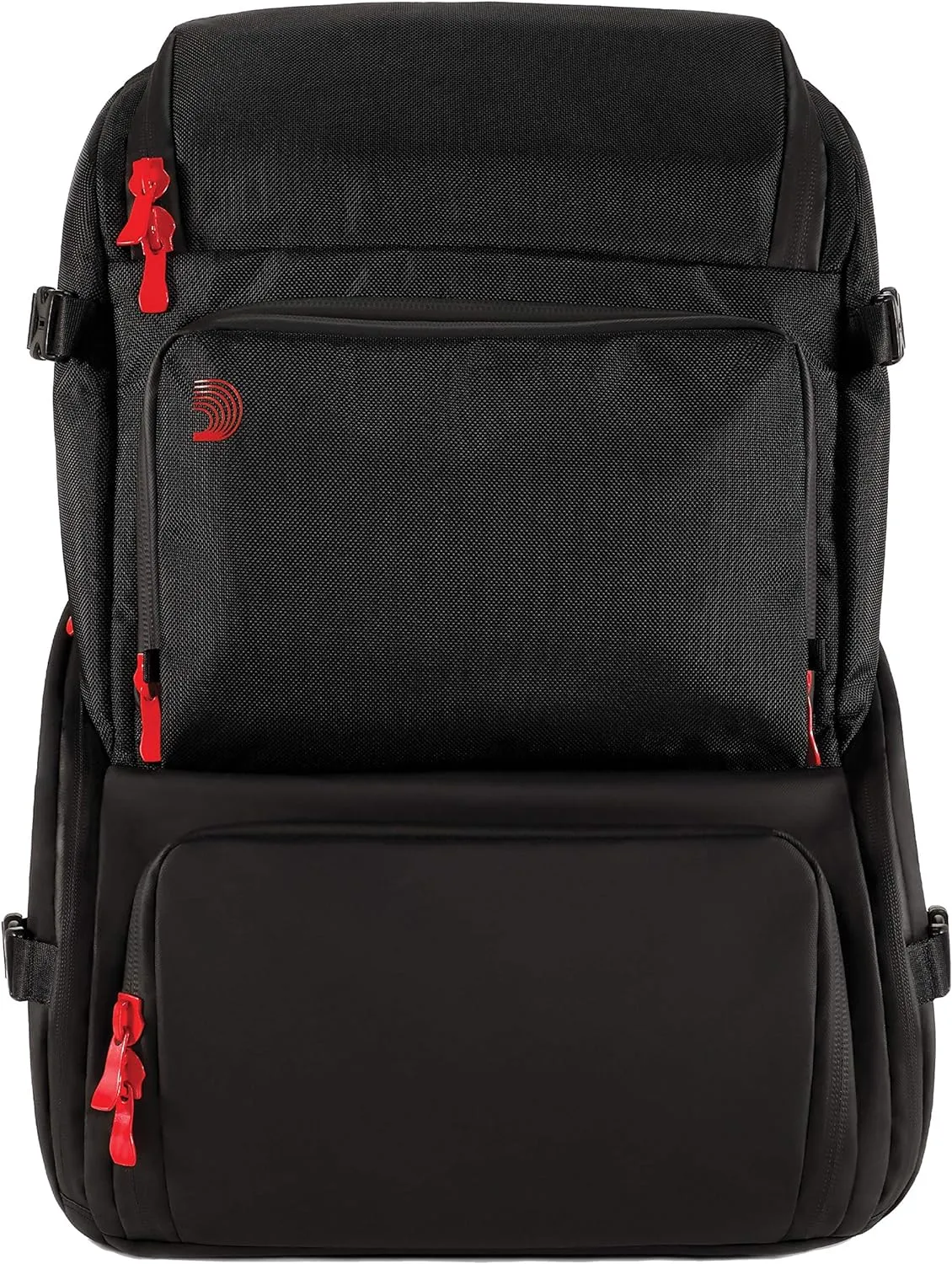 D'Addario Accessories Backline Gear Transport Pack Standard - Gear Bag for Solo Musicians - Gig Bags - Mic Stand Gig Bag - DJ Bags for Cables - DJ Gear, Large
