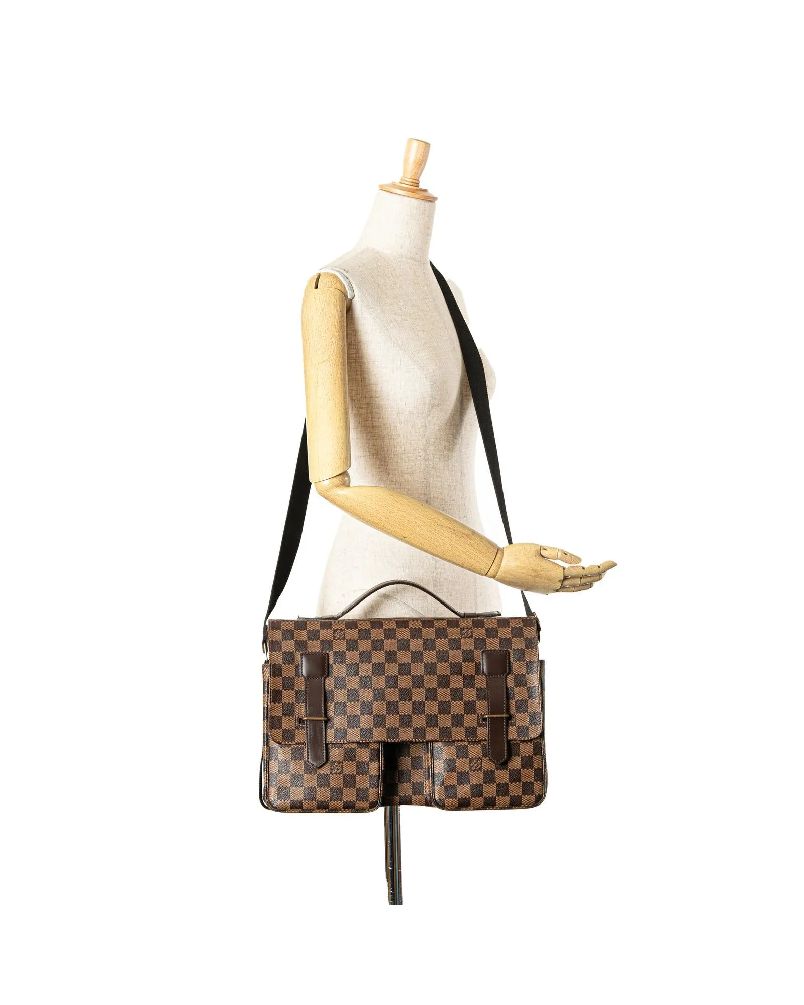 Damier Azur Canvas Messenger Bag