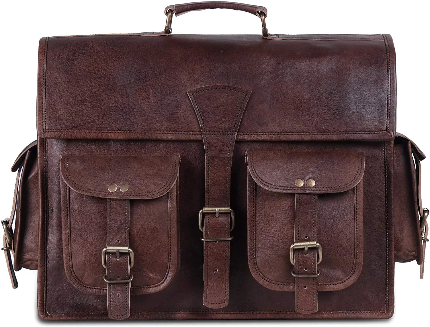 Dark Brown Messenger Bag