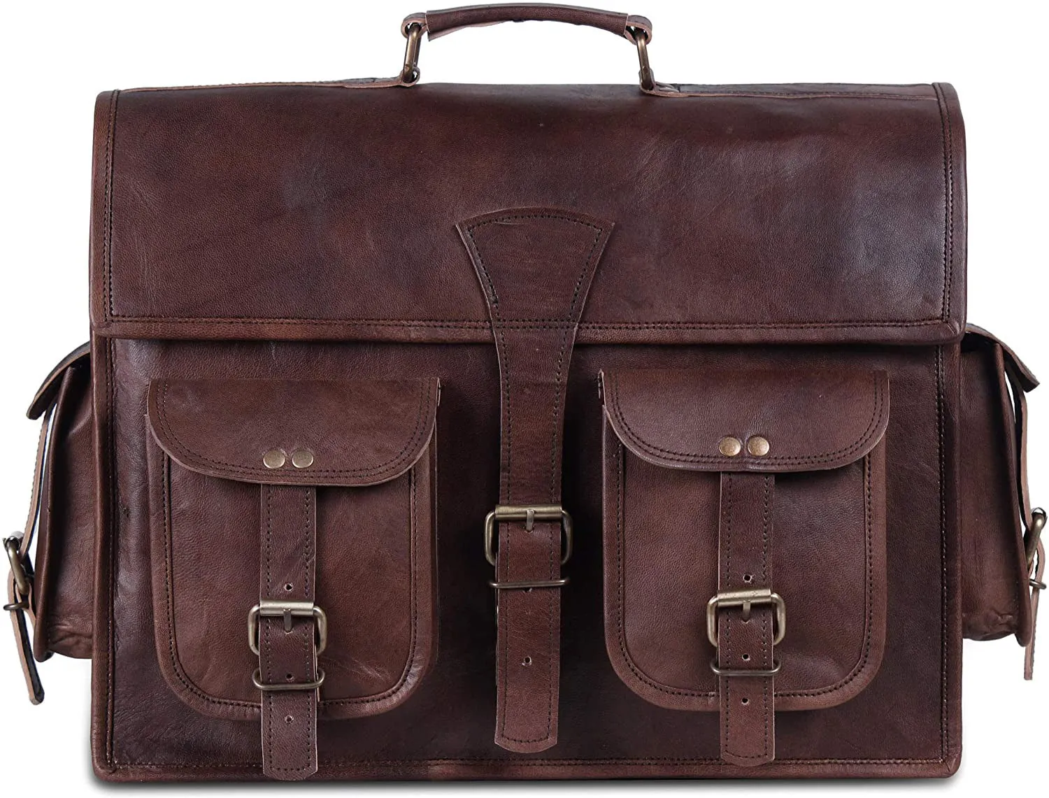Dark Brown Messenger Bag