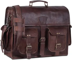 Dark Brown Messenger Bag