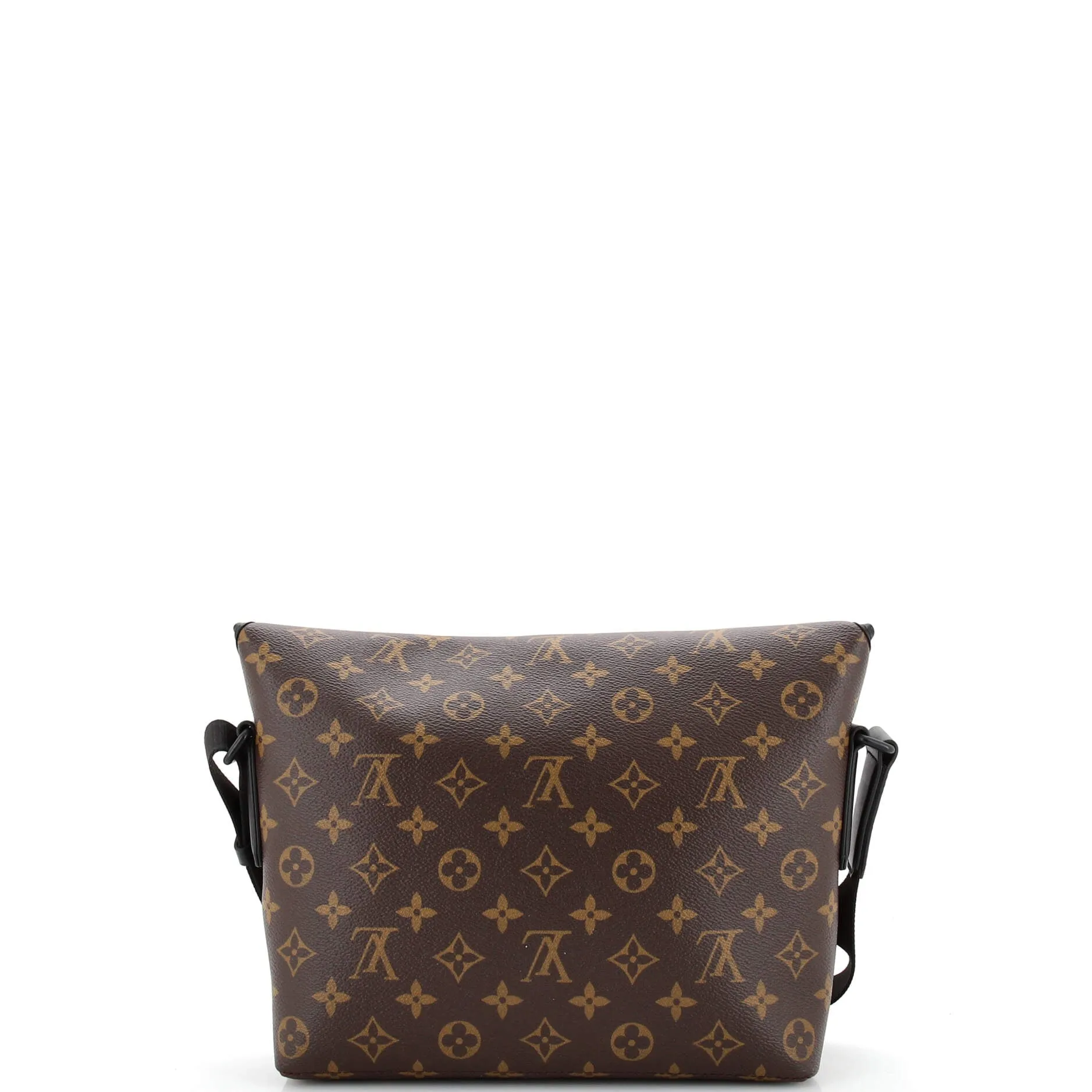Designer Magnetic Messenger Bag Macassar Monogram Canvas