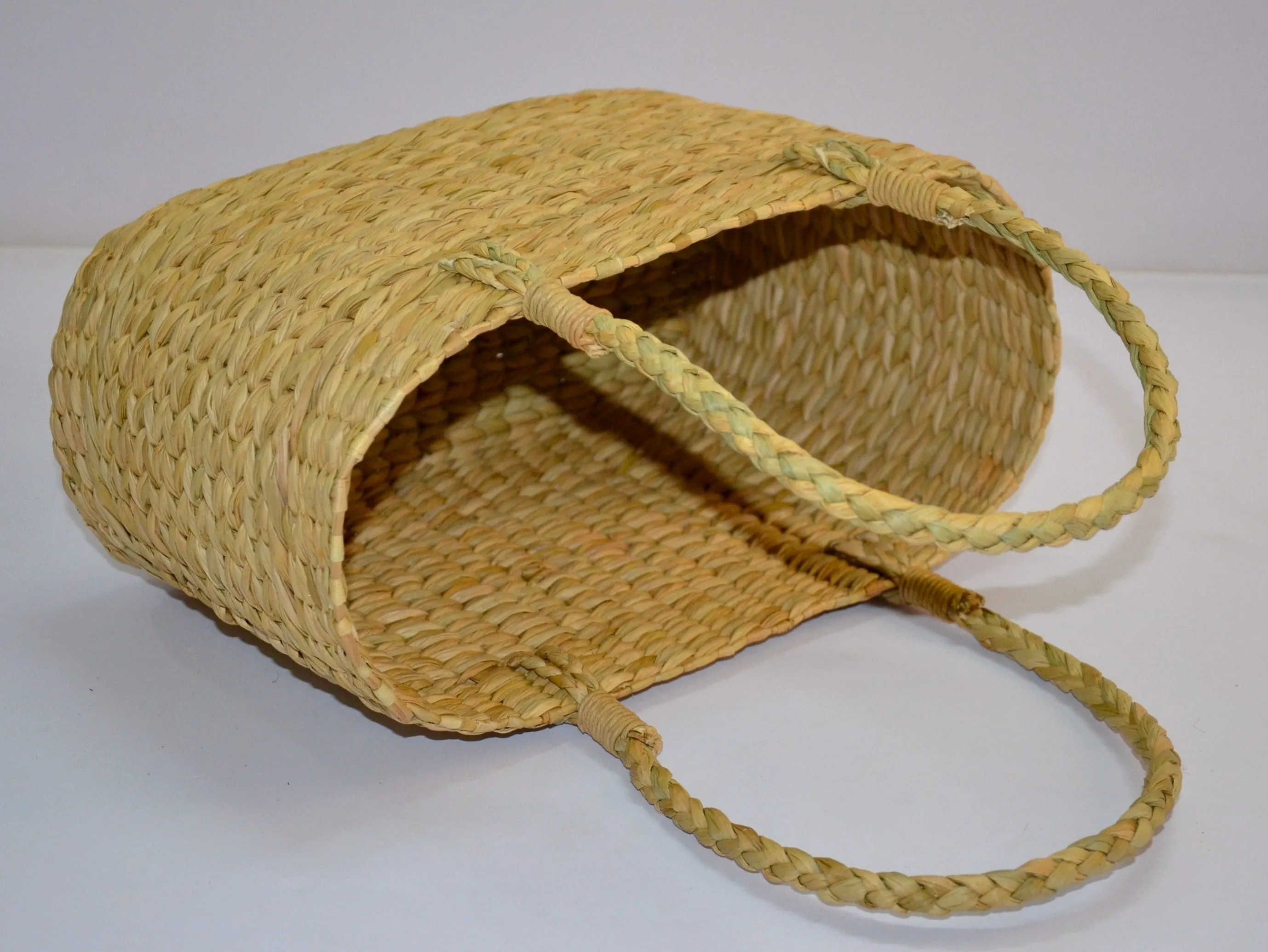Dharini Kauna Oval Basket Bag