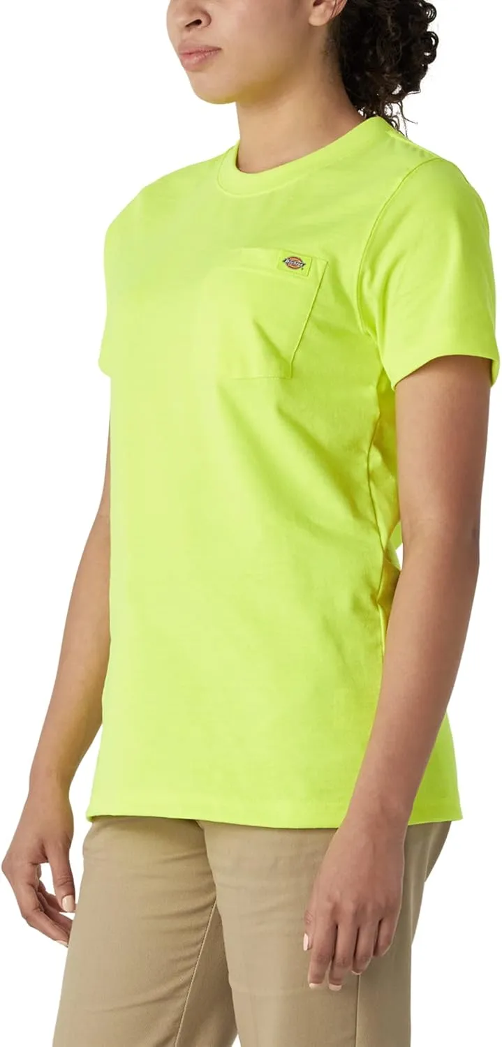 Dickies Women's Short Sleeve Heavyweight Pocket T-Shirt