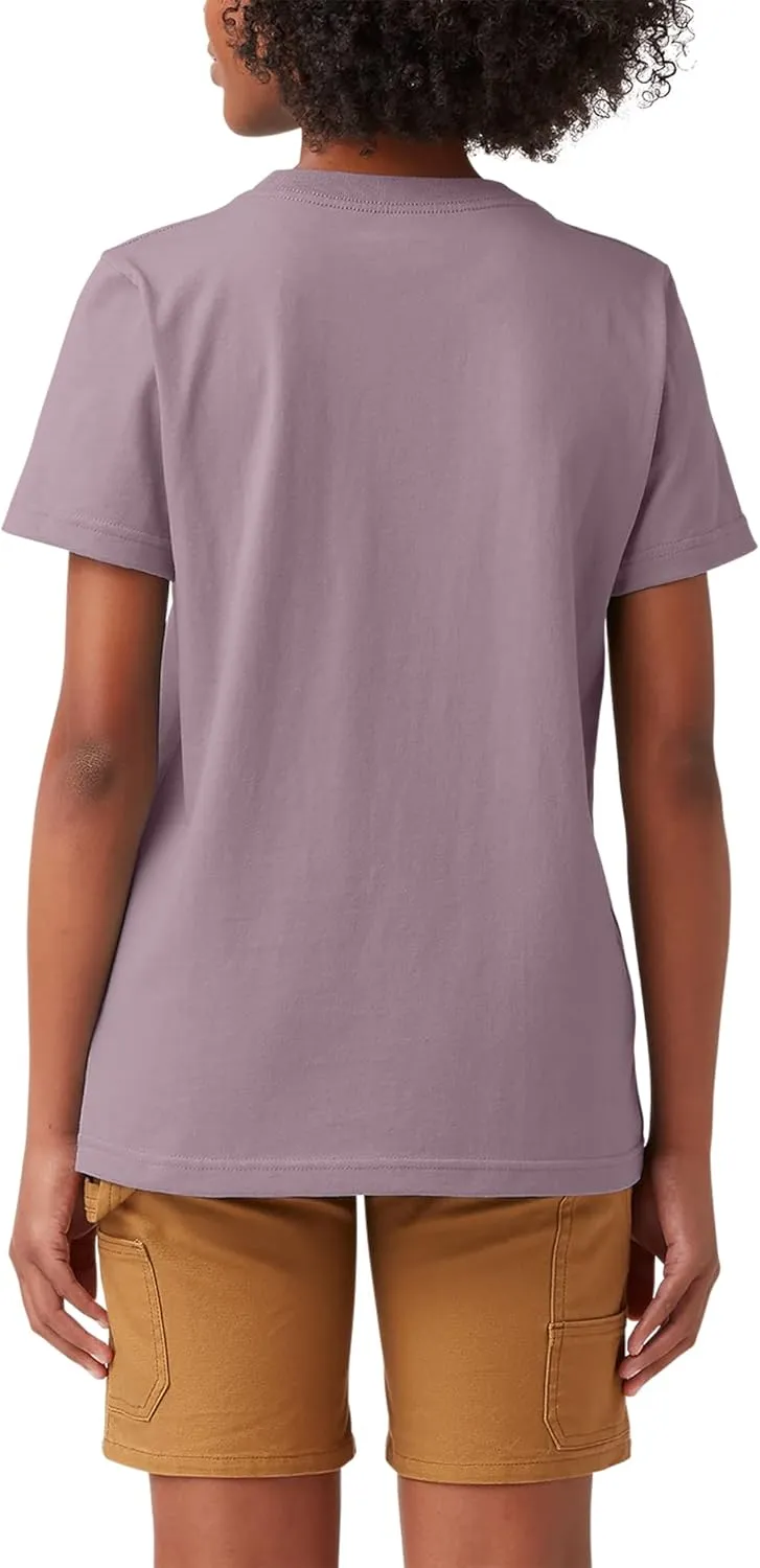 Dickies Women's Short Sleeve Heavyweight Pocket T-Shirt
