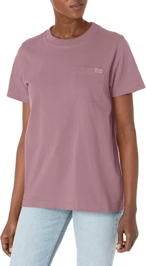 Dickies Women's Short Sleeve Heavyweight Pocket T-Shirt