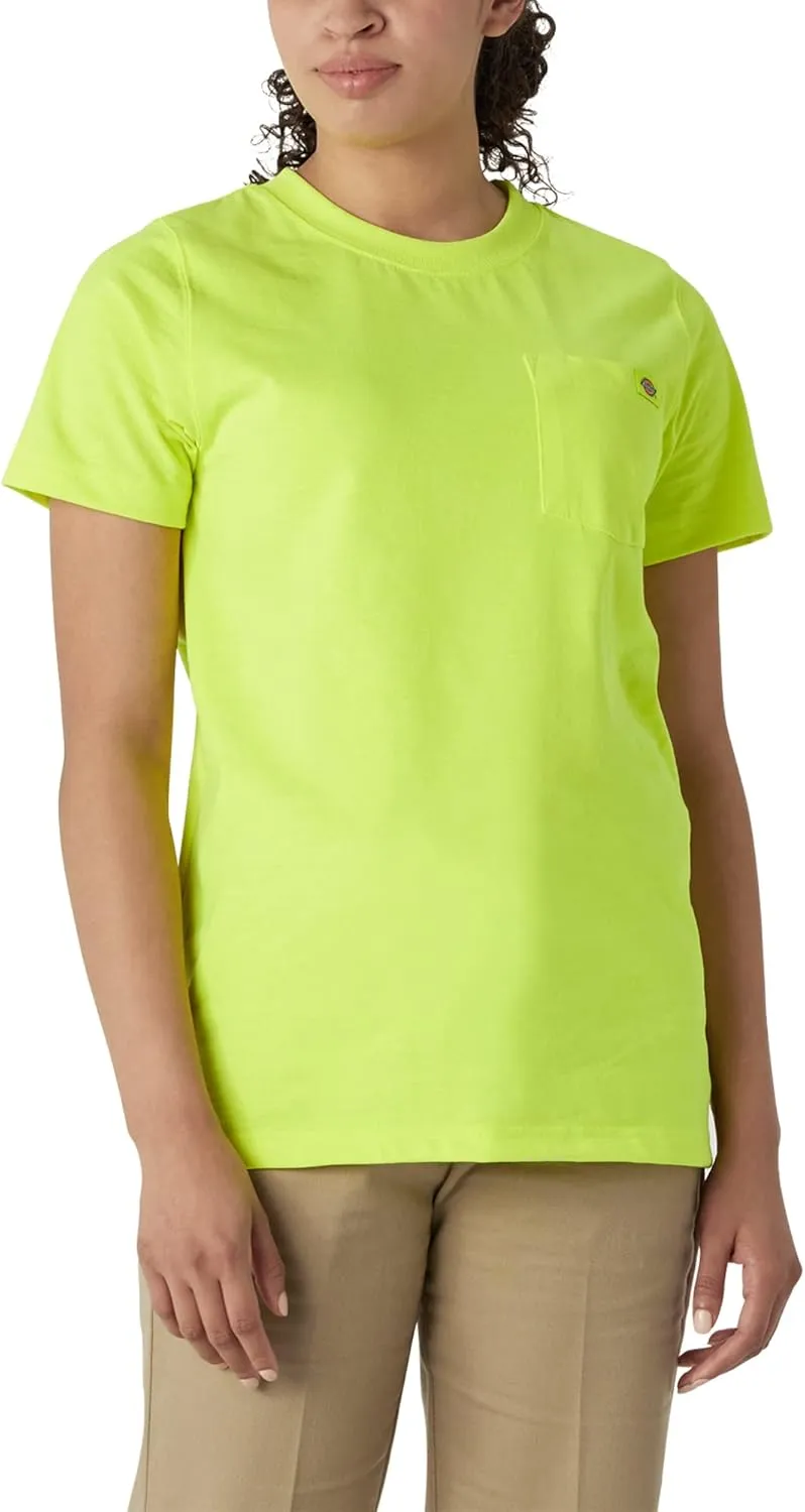 Dickies Women's Short Sleeve Heavyweight Pocket T-Shirt