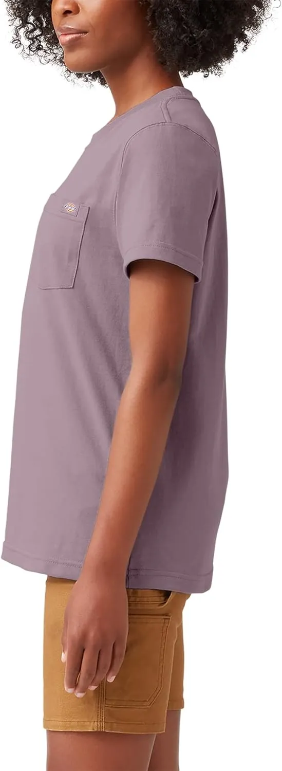 Dickies Women's Short Sleeve Heavyweight Pocket T-Shirt