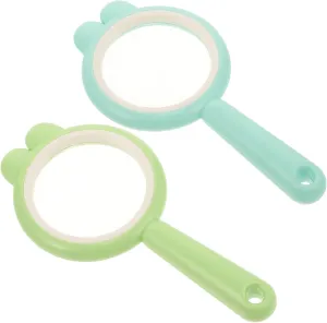 Didiseaon 75mm Magnifying Glass Set Handheld Observation Magnifier Science Experiment Tool for Nature Explorati