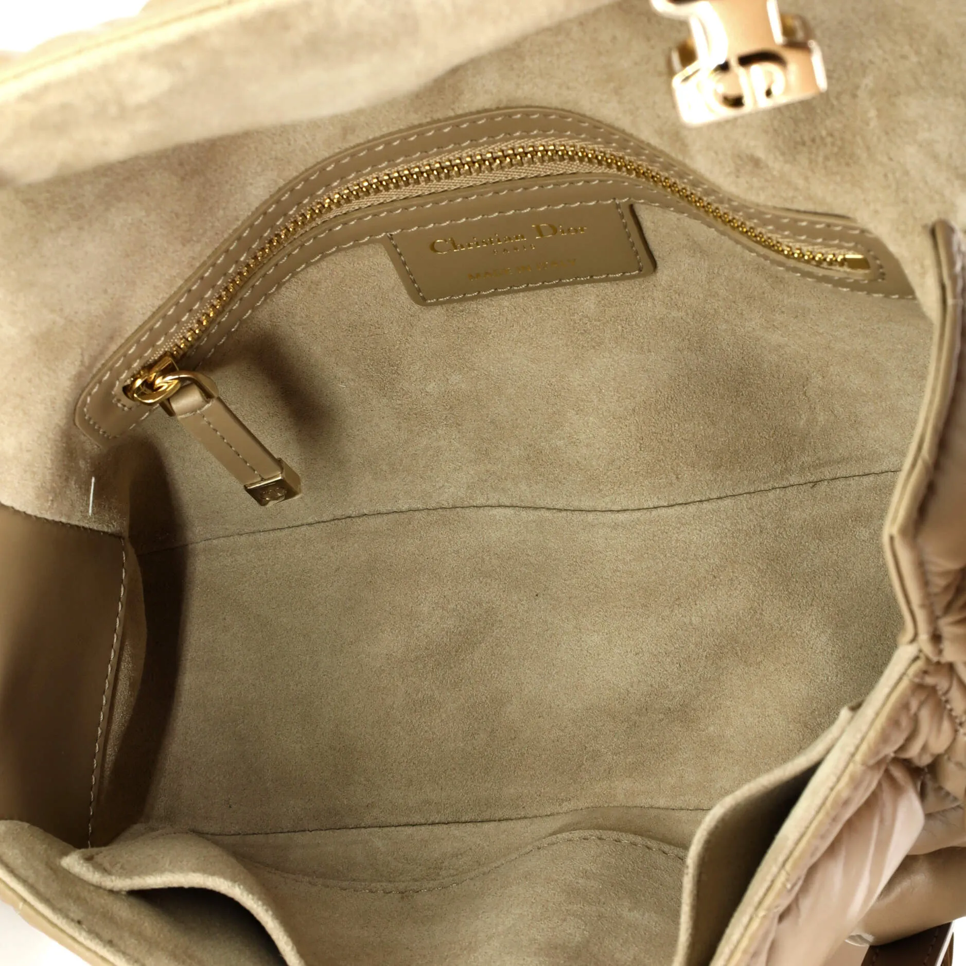 Diorcamp Messenger Bag Padded Macrocannage Quilt Calfskin Small