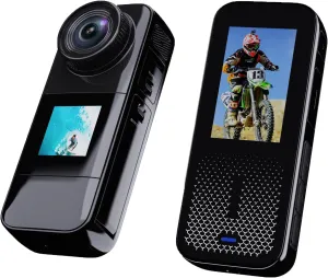 Dual Screen Action Camera Waterproof Cameras 2m Waterproof Underwater Camera 1350mAh Batteries and Multifunctional Accessories Sports Camera