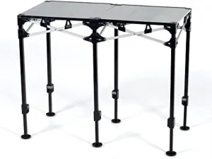 E-Z UP Instant Table System, 2 by 4', Silver