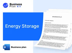Energy Storage Business Plan Example