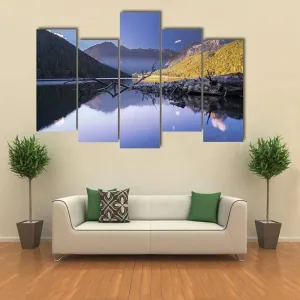 ERGO PLUS Custom Painting Pictures Plateau Lakes Mountains Decoration Canvas Prints Wall Art Framework Modern Art Decor Bathroom Bedroom Kitchen Modular Framed Ready to Hang