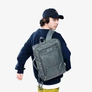 Essential Laptop Backpack in Grey - Final Sale