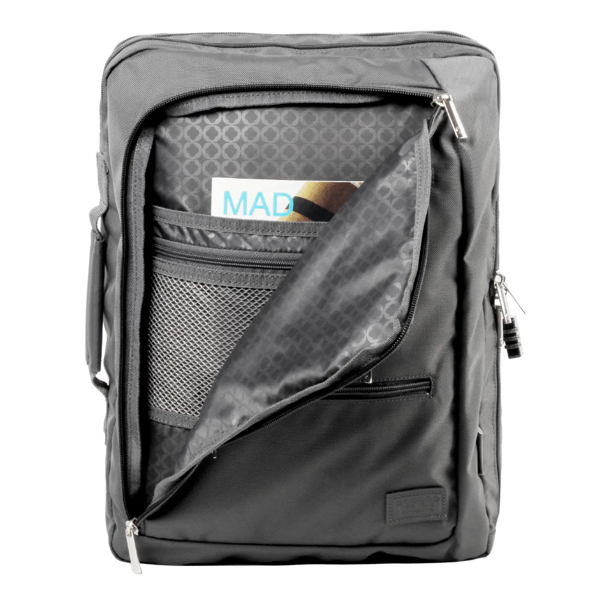 Essential Laptop Backpack in Grey - Final Sale