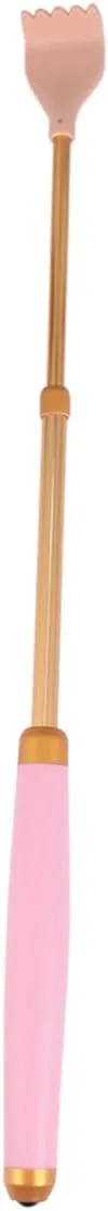 Extendable Handheld Back Scratcher with Massage Bead Portable Telescopic Itch Relief Tool for All Ages for Elderly and Everyday Use