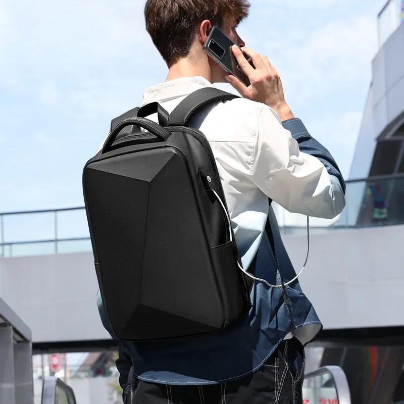 FENRUIEN BRAND LAPTOP BACKPACK ANTI-THEFT WATERPROOF SCHOOL BACKPACKS USB CHARGING MEN BUSINESS TRAVEL BAG BACKPACK NEW DESIGN