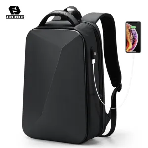 FENRUIEN BRAND LAPTOP BACKPACK ANTI-THEFT WATERPROOF SCHOOL BACKPACKS USB CHARGING MEN BUSINESS TRAVEL BAG BACKPACK NEW DESIGN