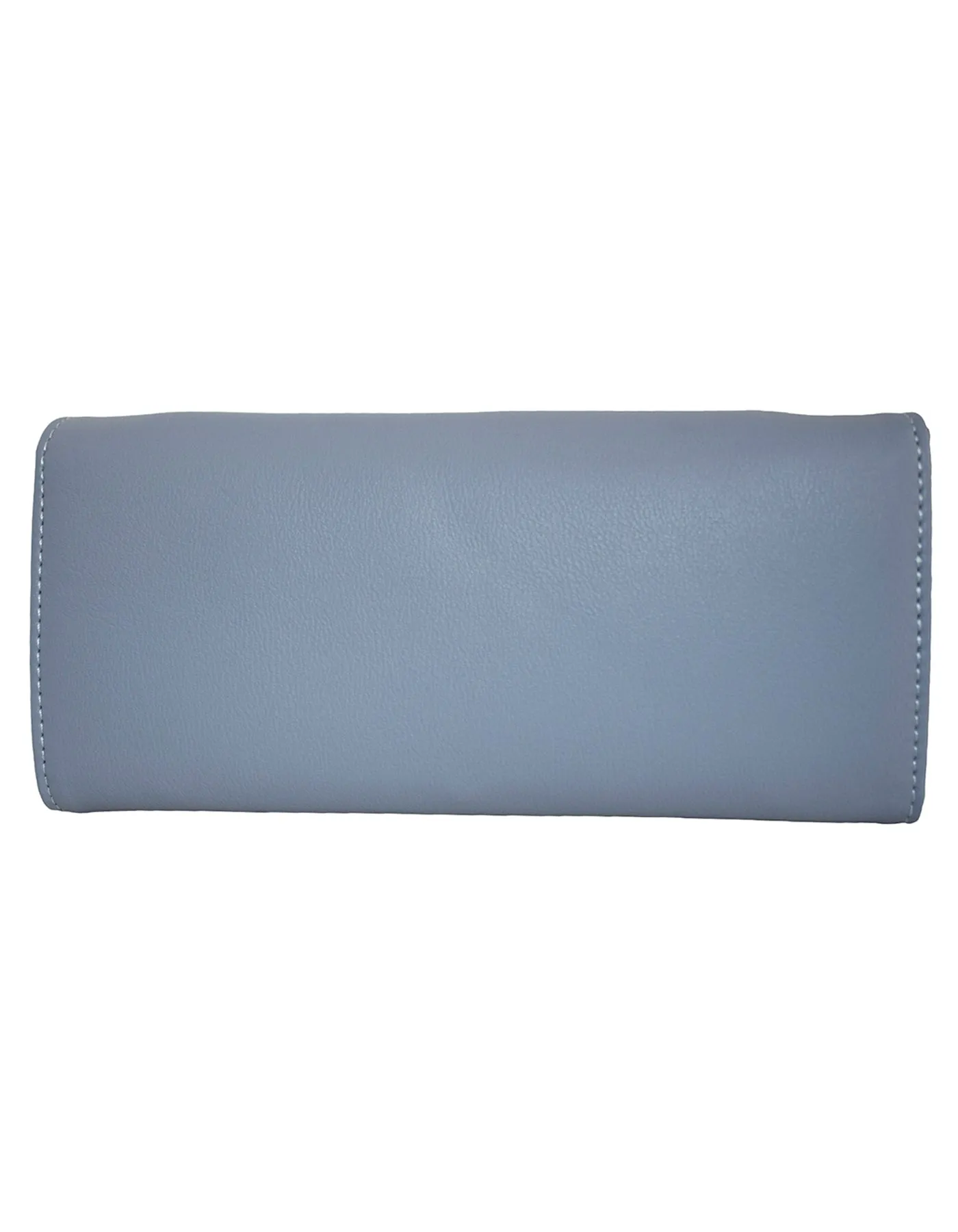 Fino 5696 Flap Over Faux Leather Purse with Cellphone Pouch & Box